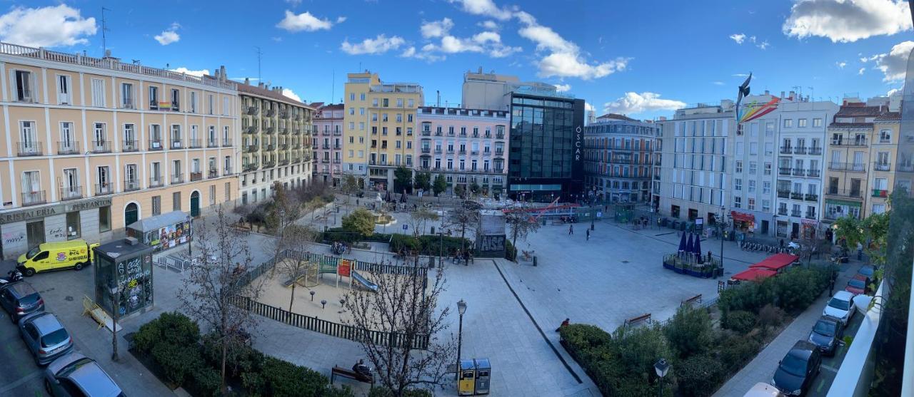 Estudio Doble Con Balcon En Madrid Centro المظهر الخارجي الصورة